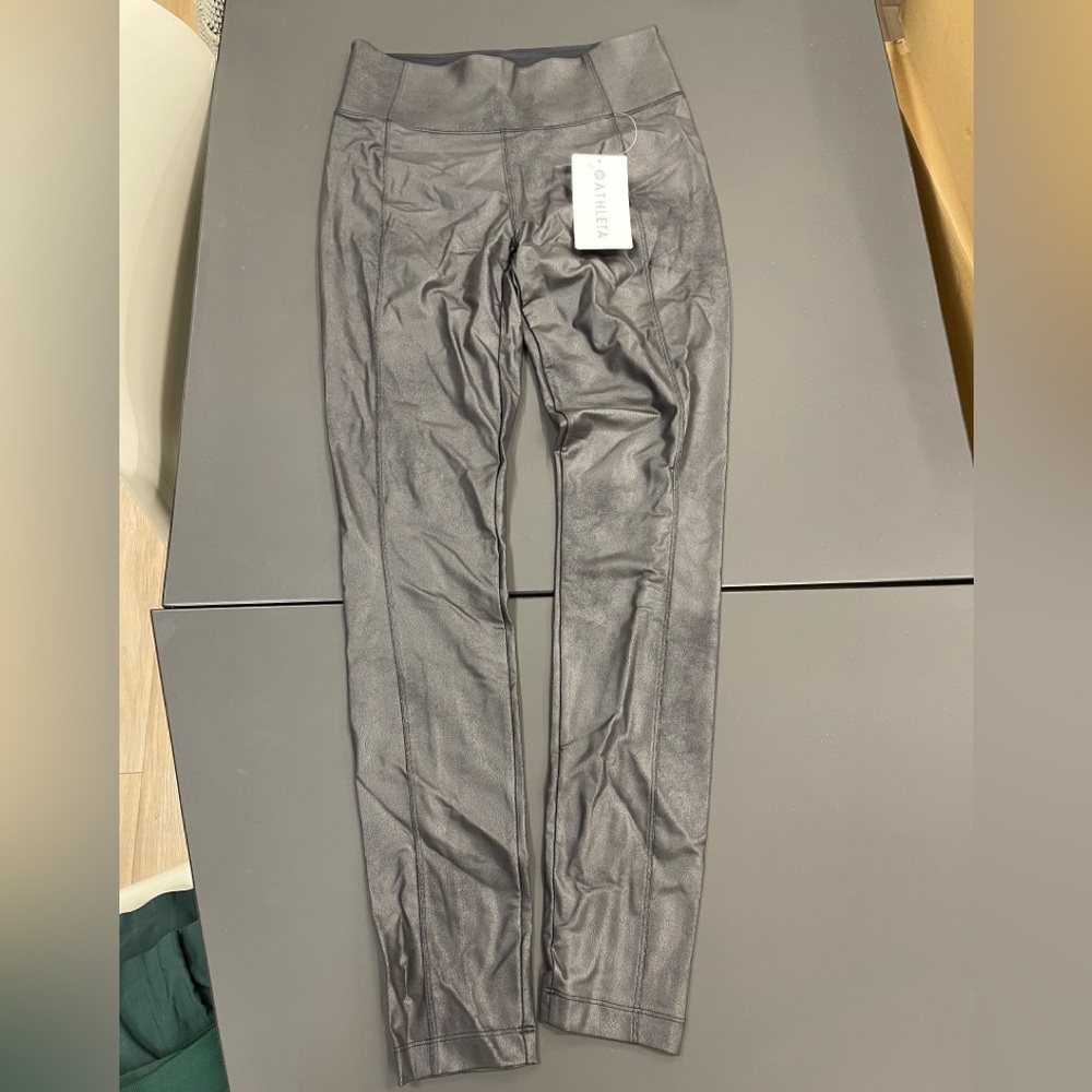 Athleta Black Delancey Gleam Legging